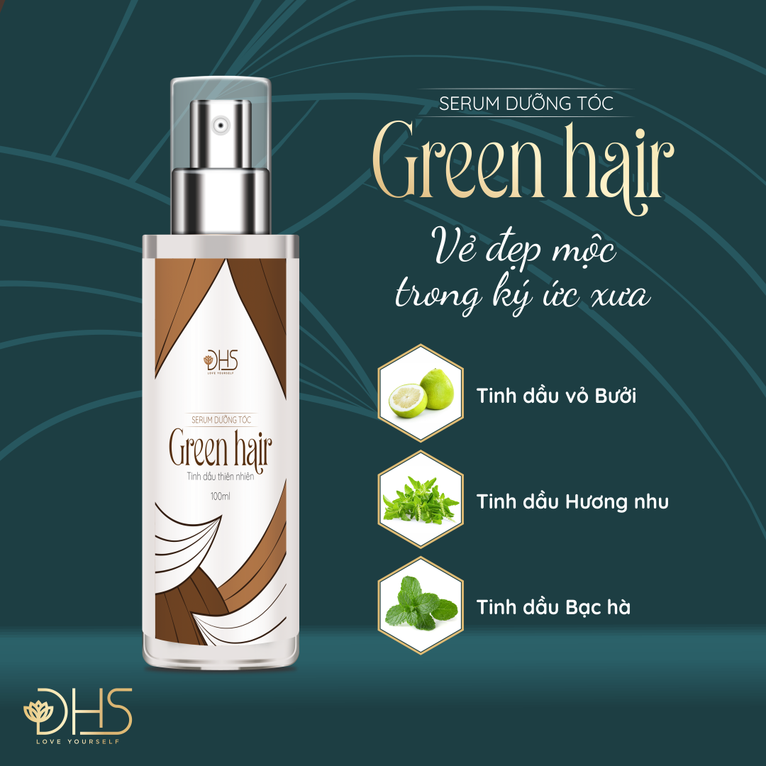 Serum Dưỡng tóc Green hair (Hàng chính hãng)